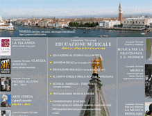 Tablet Screenshot of fondazionepremioaltino.it